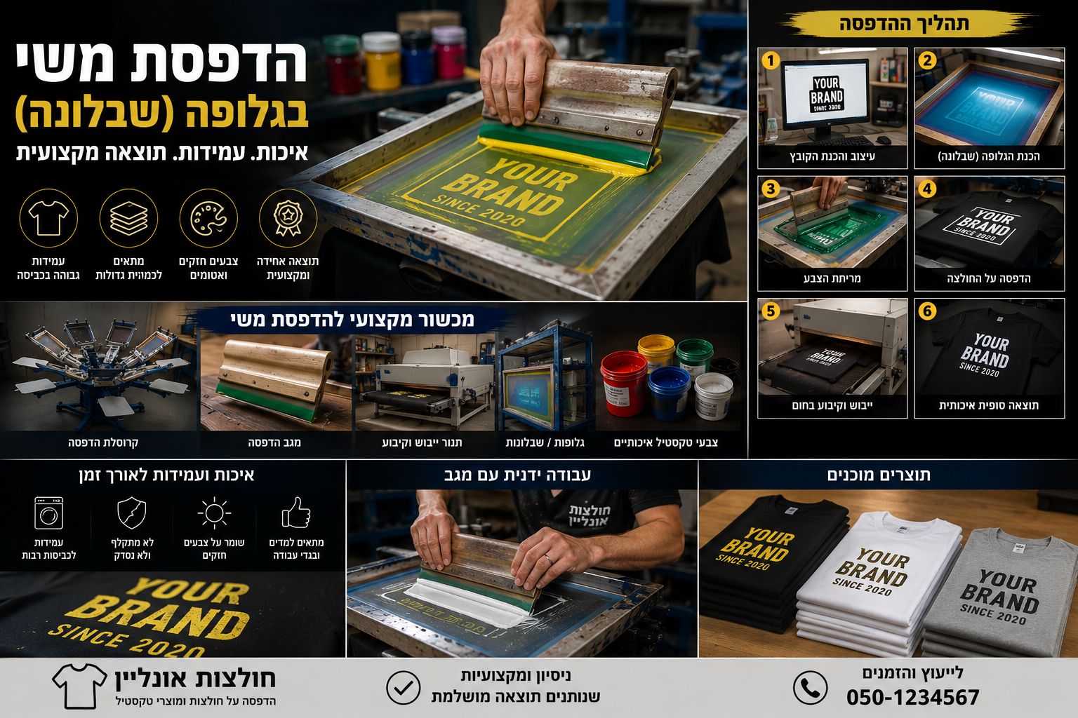 הדפסות משי על חולצות הדפסות משי על חולצות